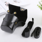 Custodia in pelle PU per fotocamera full body con cinturino per FUJIFILM X-T3, For FUJI X-T3