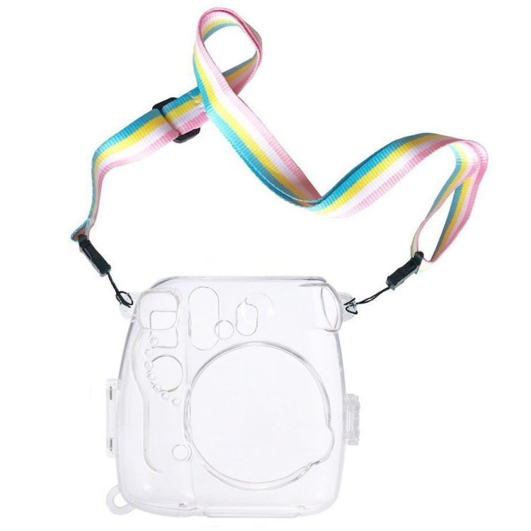 Custodia protettiva in cristallo con cinturino per FUJIFILM instax mini 9 / mini 8+ / mini 8, For FUJIFILM instax mini 9