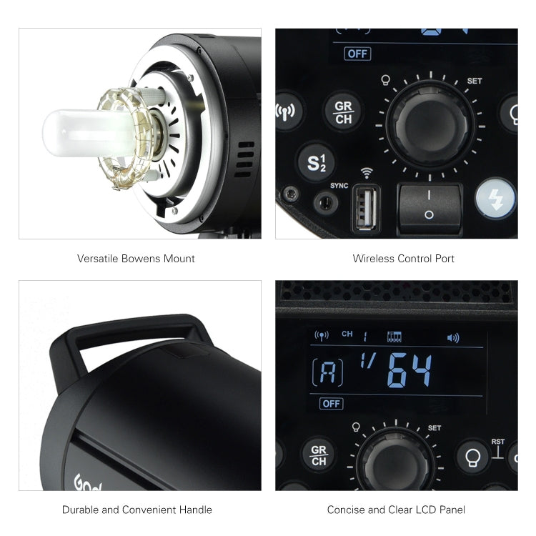 Godox DP600III Flash da studio 600Ws Bowens Mount Studio Speedlight, DP600III