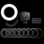 Godox Ring72 Macro Ring 48 LED Flash Light con 8 anelli adattatori di dimensioni diverse, Ring72