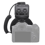 Godox Ring72 Macro Ring 48 LED Flash Light con 8 anelli adattatori di dimensioni diverse, Ring72