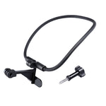 Supporto per fotocamera da collo indossabile pigro a mani libere, Neck Holder D