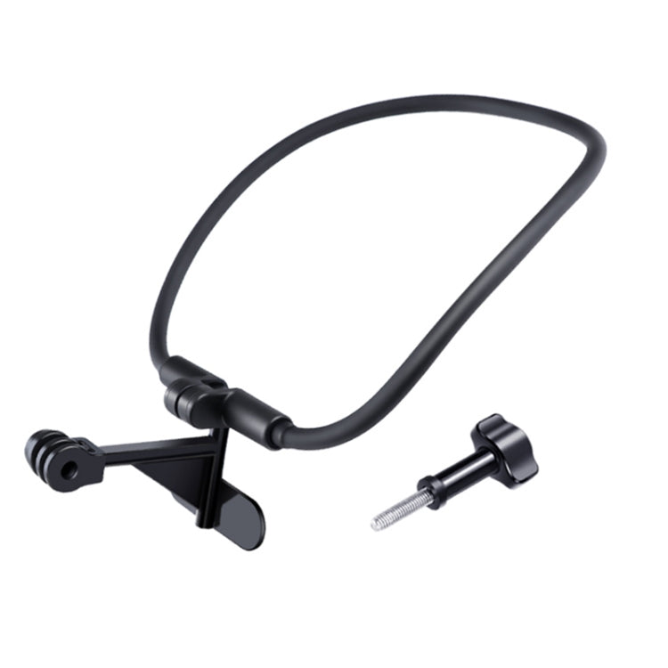 Supporto per fotocamera da collo indossabile pigro a mani libere, Neck Holder D