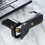Base mezza custodia per fotocamera in pelle PU con filo da 1/4 di pollice per FUJIFILM X-T3/X-T2, For FUJIFILM X-T3