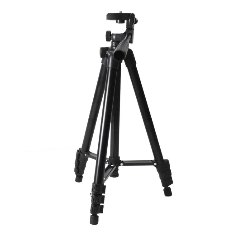Supporto per treppiede pieghevole in lega di alluminio a 4 sezioni da 130 cm con testa tridimensionale, L-3130 Black, L-3130 Champagne Gold, L-3130 Silver