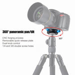 BEXIN QR-02 Piastra base treppiede per fotocamera con testa a sgancio rapido con rotazione a 360 gradi, QR-02 360