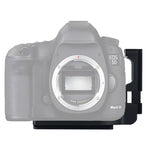 Supporto base con staffa per piastra a L a sgancio rapido per riprese verticali per Canon 5D Mark III, Canon 5D Mark III