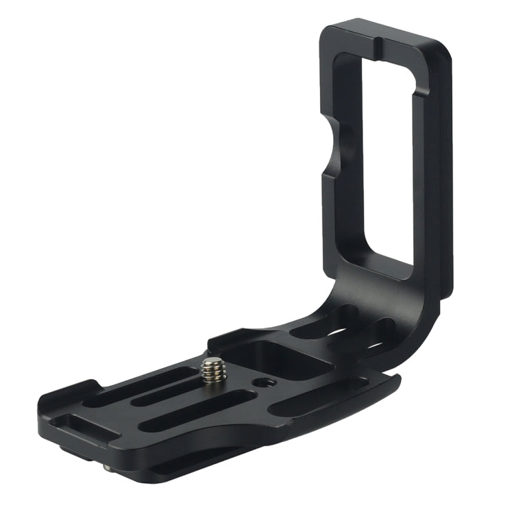 Supporto base con staffa per piastra a L a sgancio rapido per riprese verticali per Nikon D800 / D800E / D810, Nikon D800