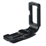 Supporto base con staffa per piastra a L a sgancio rapido per riprese verticali per Nikon D800 / D800E / D810, Nikon D800