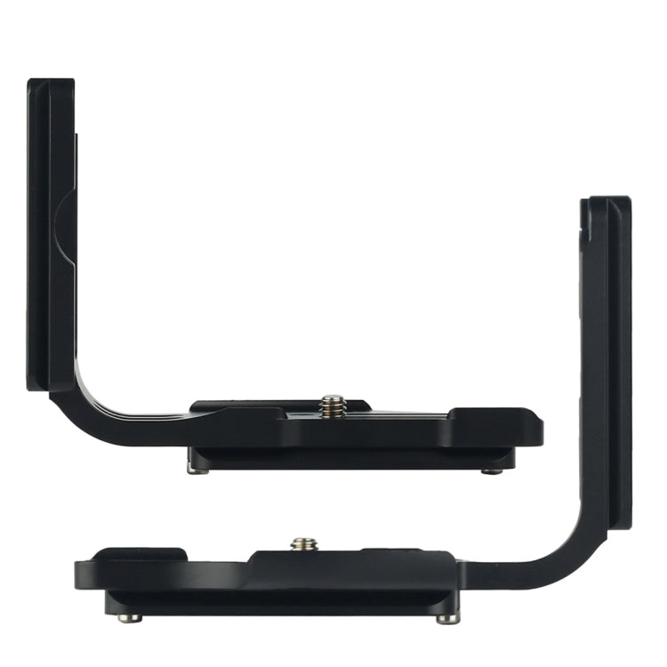 Supporto base con staffa per piastra a L a sgancio rapido per riprese verticali per Nikon D800 / D800E / D810, Nikon D800