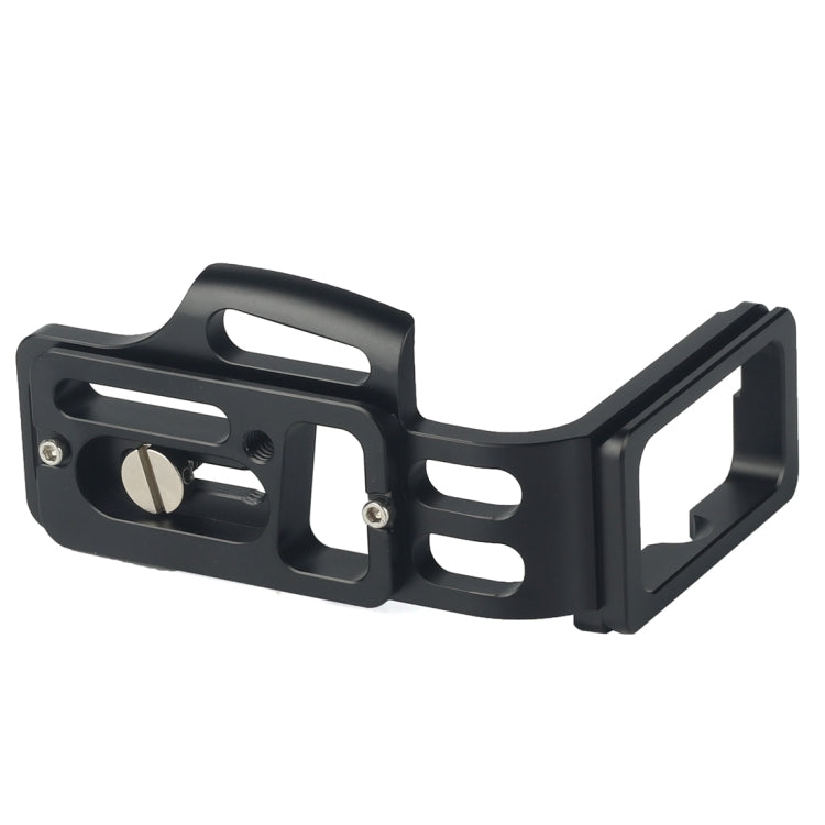 Supporto base con staffa per piastra a L a sgancio rapido per riprese verticali per Nikon D800 / D800E / D810, Nikon D800