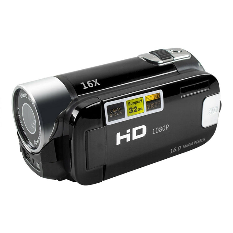 Videocamera DV da viaggio domestica HD con zoom digitale 16X da 16 milioni di pixel, presa europea, EU Plug