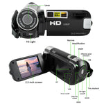 Videocamera DV HD con zoom digitale 16X e sensore 16MP