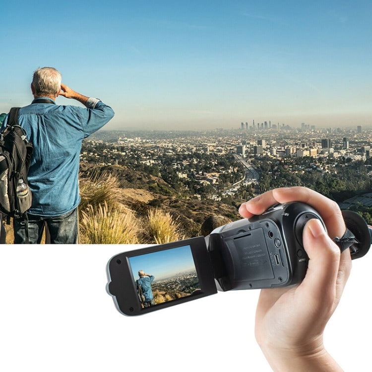 Videocamera HD da viaggio con zoom digitale 16X e sensore CMOS