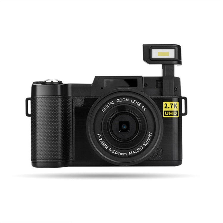 Fotocamera digitale Vlog R2 2.7K con zoom 4X e schermo 3 pollici
