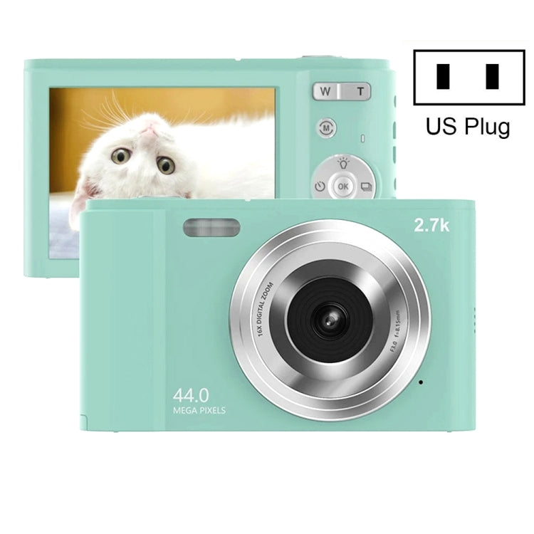 DC302 2.88 inch 44MP 16X Zoom 2.7K Full HD Kids Digital Camera, US Plug, DC302, US Plug