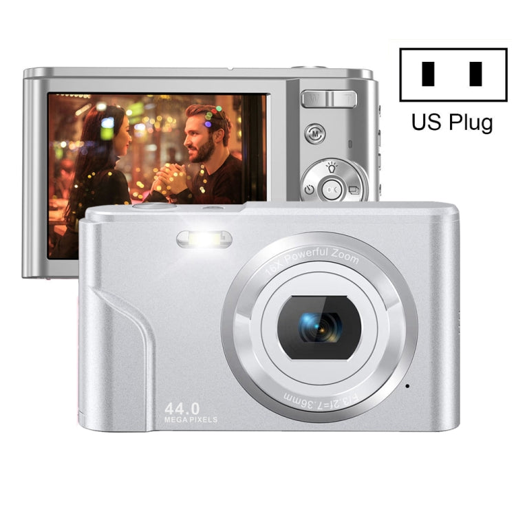 DC302 2.88 inch 44MP 16X Zoom 2.7K Full HD Kids Digital Camera, US Plug, DC302, US Plug