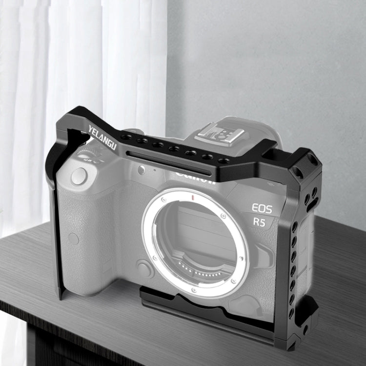YELANGU C22-A YLG0334B-A Stabilizzatore gabbia videocamera per Canon EOS R5/R6/R, YLG0334B-A