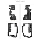 YELANGU C22-A YLG0334B-A Stabilizzatore gabbia videocamera per Canon EOS R5/R6/R, YLG0334B-A
