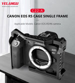 YELANGU C22-A YLG0334B-A Stabilizzatore gabbia videocamera per Canon EOS R5/R6/R, YLG0334B-A