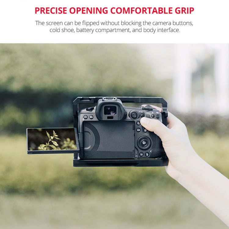 YELANGU C22-A YLG0334B-A Stabilizzatore gabbia videocamera per Canon EOS R5/R6/R, YLG0334B-A