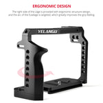 YELANGU C22-A YLG0334B-A Stabilizzatore gabbia videocamera per Canon EOS R5/R6/R, YLG0334B-A