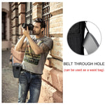 Borsa per fotocamera reflex a tracolla impermeabile CADEN D11, dimensioni: 20,5 x 16 x 27 cm, D1 20.5 x 16 x 27cm