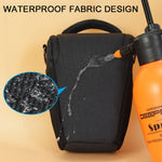 Borsa per fotocamera reflex a tracolla impermeabile CADEN D11, dimensioni: 20,5 x 16 x 27 cm, D1 20.5 x 16 x 27cm