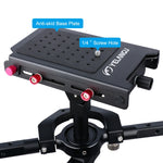 YELANGU S300 Rig multifunzionale 4 in 1 + Rig a spalla doppia portatile + Monopiede + Stabilizzatore per fotocamere/fotocamere reflex, intervallo di altezza: 63 cm-170 cm, YELANGU S300
