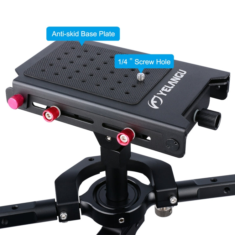 YELANGU S300 Rig multifunzionale 4 in 1 + Rig a spalla doppia portatile + Monopiede + Stabilizzatore per fotocamere/fotocamere reflex, intervallo di altezza: 63 cm-170 cm, YELANGU S300