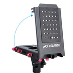 YELANGU S300 Rig multifunzionale 4 in 1 + Rig a spalla doppia portatile + Monopiede + Stabilizzatore per fotocamere/fotocamere reflex, intervallo di altezza: 63 cm-170 cm, YELANGU S300