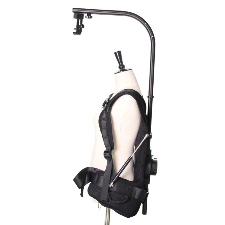 YELANGU YLG0107G2 Sistema di supporto per fotocamera con gilet stabilizzatore per fotocamere DSLR e DV, carico: 3-18 kg, Load: 3-18kg