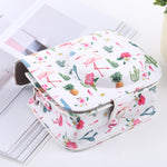 Custodia in pelle PU per fotocamera full body modello Cactus Flamingo con cinturino per FUJIFILM instax mini 9 / mini 8+ / mini 8, Cactus Flamingo