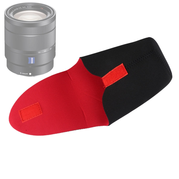 Pacchetto obiettivo fotocamera reflex Ispessimento custodia per obiettivo in neoprene antiurto Detrazione appiccicosa, diametro: 90 mm, altezza: 130 mm, Diameter: 90mm, Height: 130mm