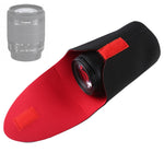 Pacchetto obiettivo fotocamera reflex Ispessimento custodia per obiettivo in neoprene antiurto Detrazione appiccicosa, diametro: 80 mm, altezza: 130 mm, Diameter: 80mm, Height: 130mm