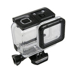 Per GoPro HERO6 /5 Touch Screen Custodia protettiva impermeabile da 45 m con fibbia di montaggio e vite di base, non è necessario rimuovere l'obiettivo, 45m Waterproof