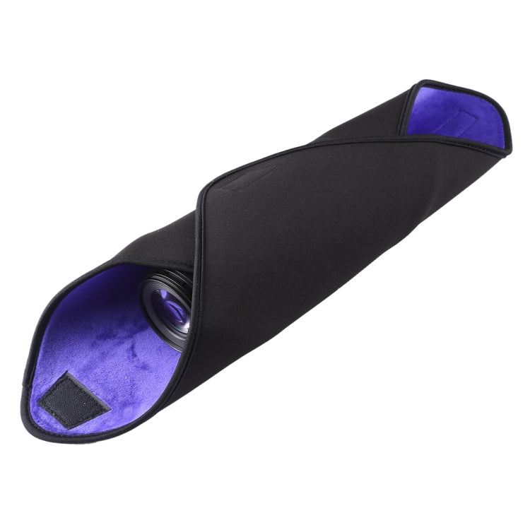 Tessuto cento pieghe per fotocamera reflex Fodera per obiettivo Panno avvolto ispessente più velluto, dimensioni: 50x50 cm, Size: 50x50cm