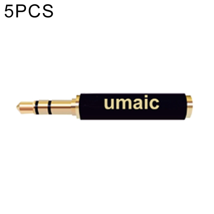 Adattatore per microfono audio da 3,5 mm da 5 poli femmina a 3 poli maschio, 4 Pole to  3 Pole Adapter