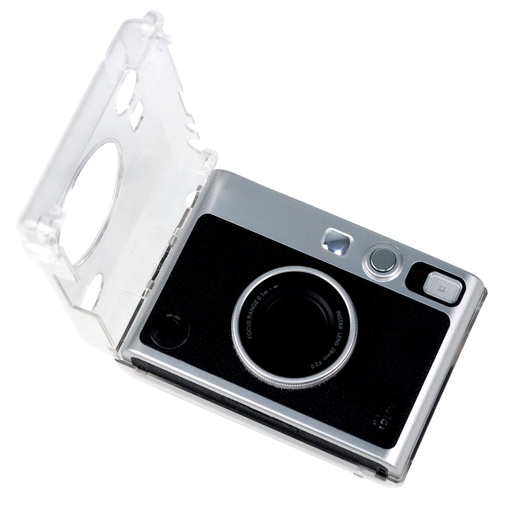 Custodia protettiva in cristallo con cinturino per FUJIFILM Instax mini EVO, For FUJIFILM Instax mini EVO