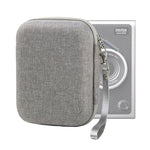 Custodia rigida per custodia rigida per FUJIFILM Instax mini EVO, Fabric Pattern Black, Fabric Pattern Grey