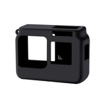 Per Insta360 One R 4K con cornice Custodia protettiva in silicone antiurto con copriobiettivo, 4K Case + Lens Cap