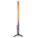 LUXCeO Mood1 50 cm RGB Atmosfera colorata Ritmo LED Stick Luce di riempimento per foto video portatile, senza treppiede, 50cm