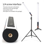 LUXCeO Mood1 50 cm RGB Atmosfera colorata Ritmo LED Stick Luce di riempimento per foto video portatile, senza treppiede, 50cm
