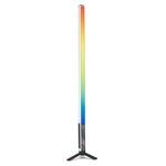 LUXCeO Mood1 85 cm RGB Atmosfera colorata Ritmo LED Stick Luce di riempimento per foto video portatile, senza treppiede, 85cm