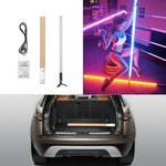 LUXCeO Mood1 85 cm RGB Atmosfera colorata Ritmo LED Stick Luce di riempimento per foto video portatile, senza treppiede, 85cm