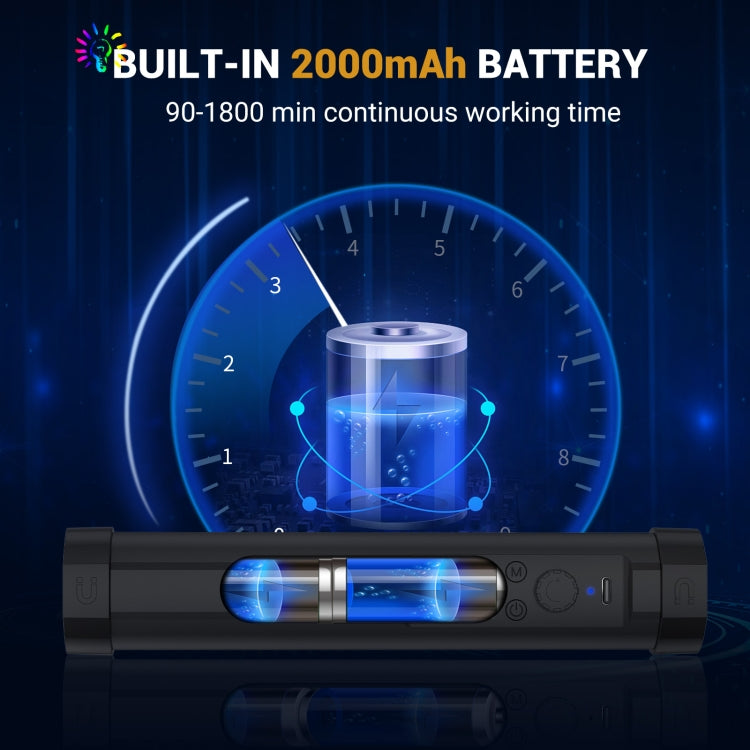 LUXCeO P100 RGB Photo Video Light Stick Luce di riempimento portatile con telecomando, P100