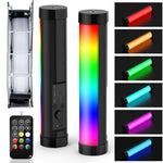 LUXCeO P100 RGB Photo Video Light Stick Luce di riempimento portatile con telecomando e griglia Softbox, P100+Grid Softbox