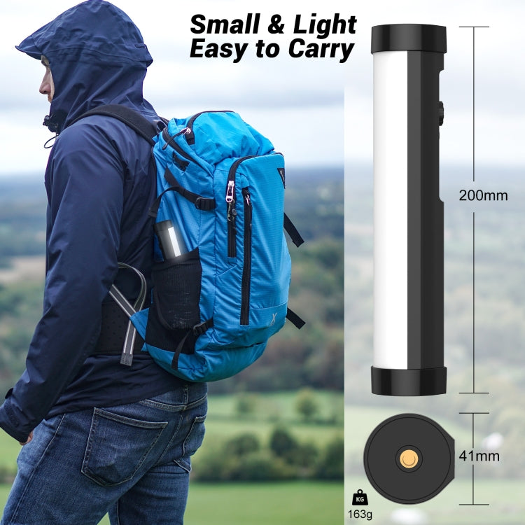 LUXCeO P100 RGB Photo Video Light Stick Luce di riempimento portatile con telecomando e griglia Softbox, P100+Grid Softbox