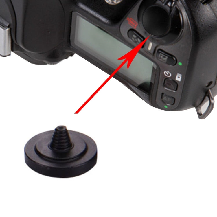 Pulsante di rilascio dell'otturatore della fotocamera universale in metallo, diametro: 11 mm, spessore: 2 mm