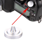 Pulsante di rilascio dell'otturatore della fotocamera universale in metallo, diametro: 11 mm, spessore: 2 mm